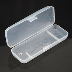 Clear Universal Shaver Storage Box for Men - Eco Friendly