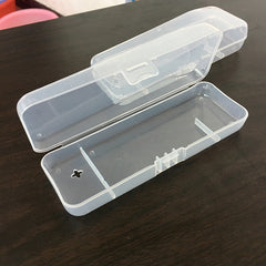 Clear Universal Shaver Storage Box for Men - Eco Friendly