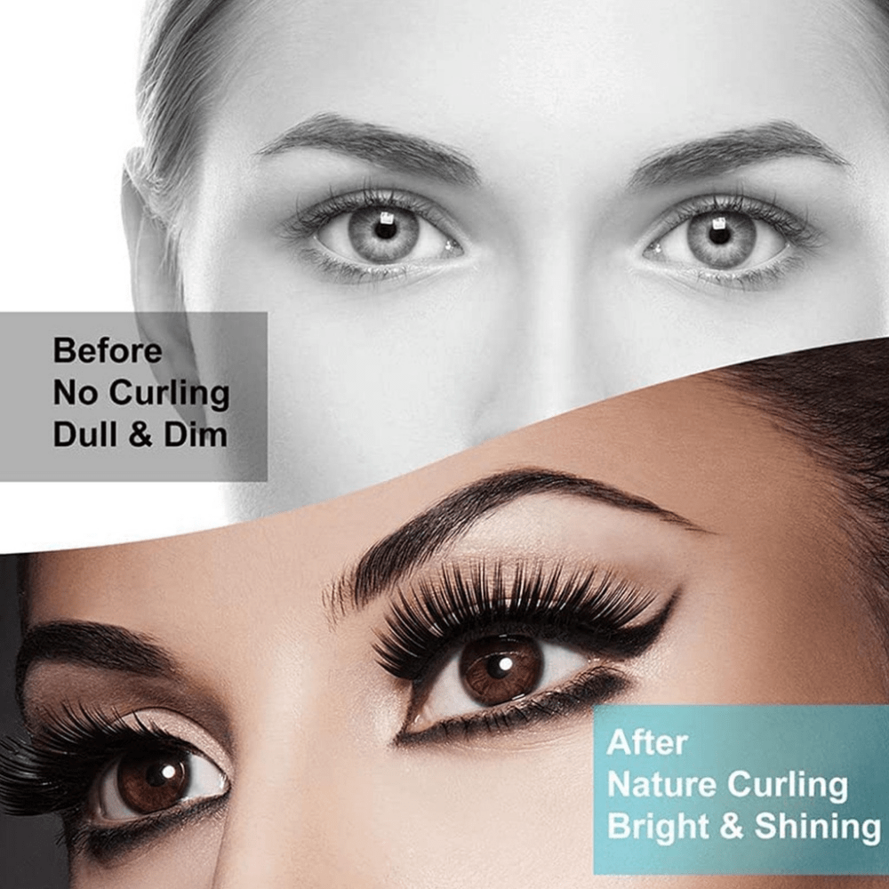 USB Rechargeable Heated Eyelash Curler with 2 Temperature Modes