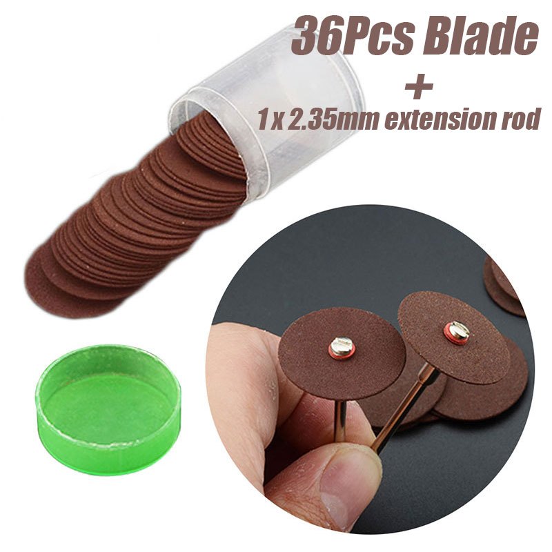 36pcs Rotary Tool Accessories Abrasive Discs & Cut Off Grinding Wheels