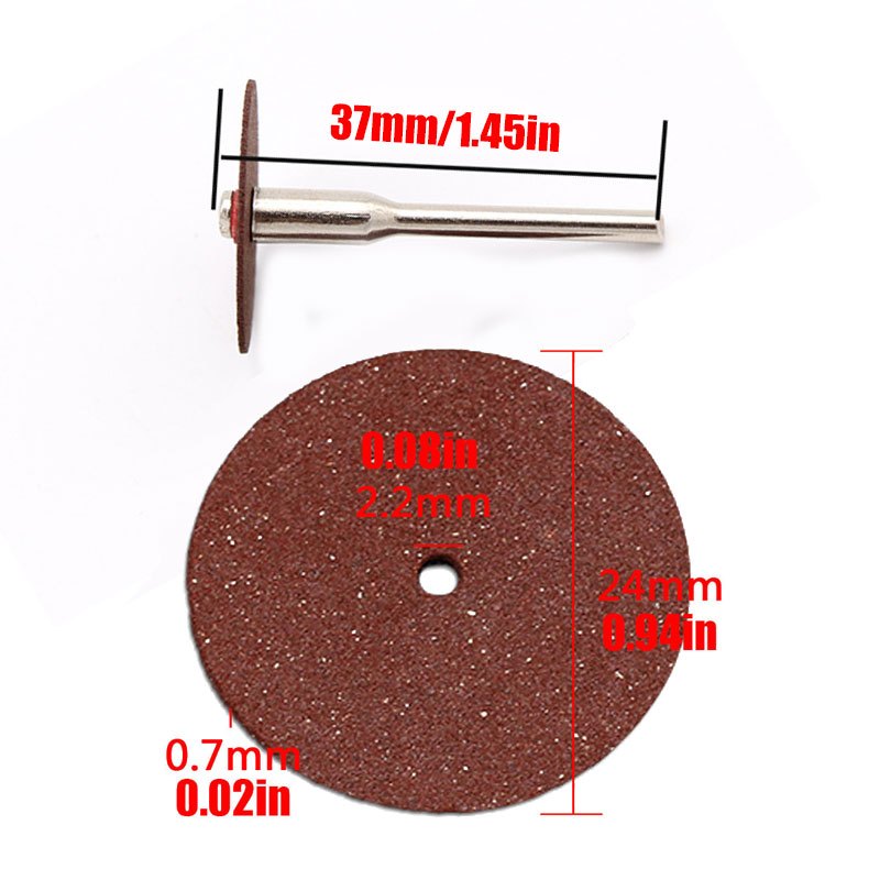 36pcs Rotary Tool Accessories Abrasive Discs & Cut Off Grinding Wheels