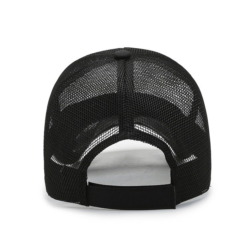 Mesh Breathable Baseball Cap Outdoor Solid Hat Summer Holiday