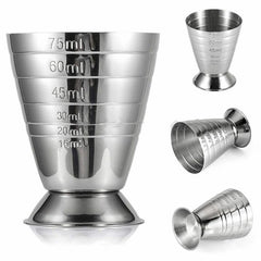 Stainless Steel Jigger for Cocktails & Mixed Drinks