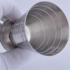 Stainless Steel Jigger for Cocktails & Mixed Drinks