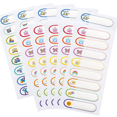 80pcs Waterproof Baby Bottle Labels - Daycare, Preschool, Toddlers