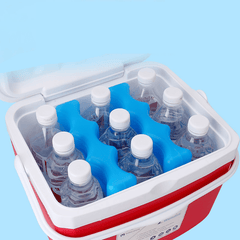 Reusable Ice Packs for Coolers and Lunch Boxes - Keep Food Cold for Hours
