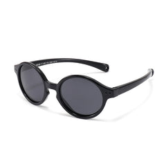 Kids Round Frame Sunglasses for Outdoor Traveling
