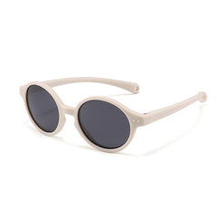 Kids Round Frame Sunglasses for Outdoor Traveling