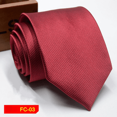 Men's Business Stripe Jacquard Tie