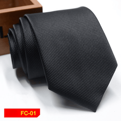 Men's Business Stripe Jacquard Tie