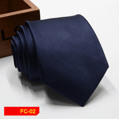 Men's Business Stripe Jacquard Tie