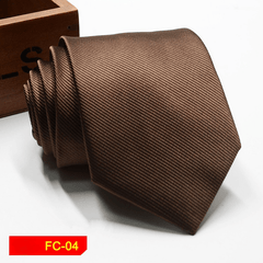 Men's Business Stripe Jacquard Tie