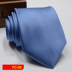 Men's Business Stripe Jacquard Tie
