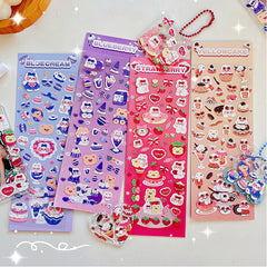 Colorful Waterproof DIY Love Bean Stickers