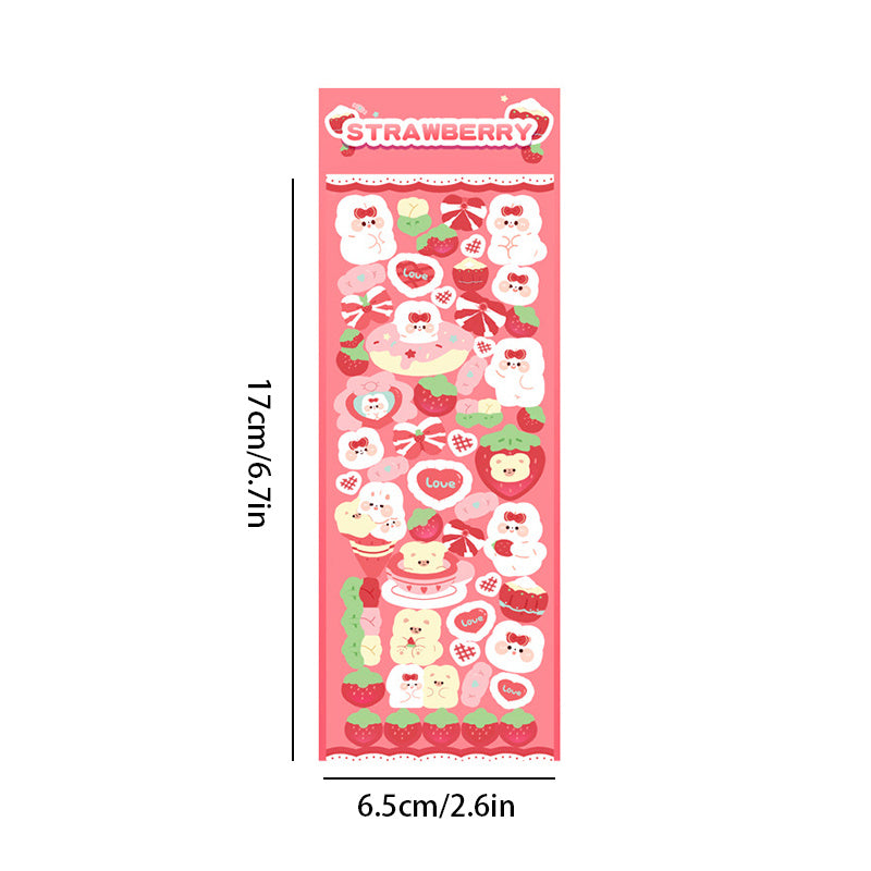 Colorful Waterproof DIY Love Bean Stickers