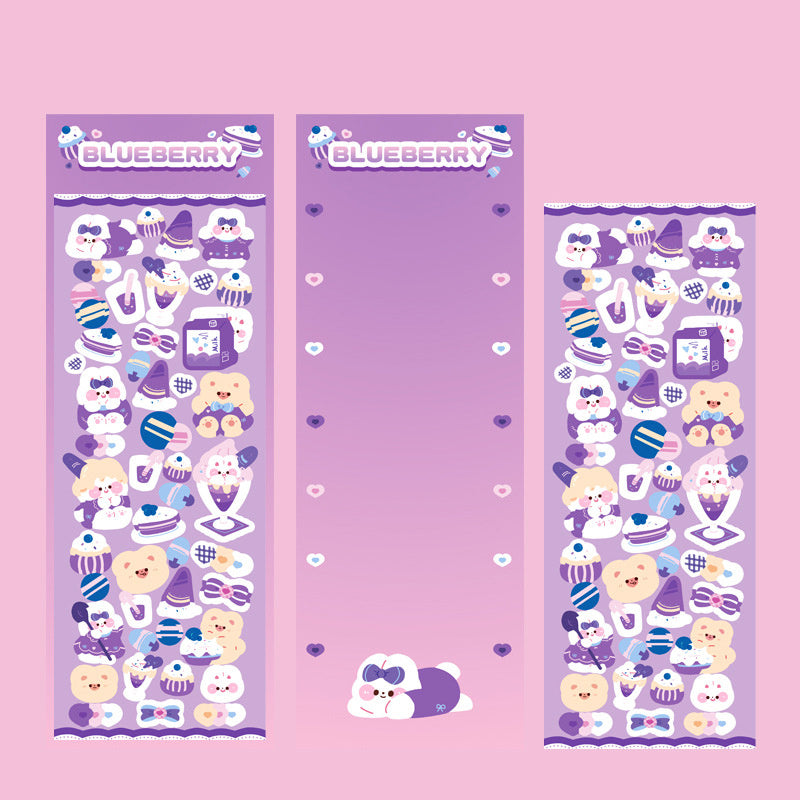 Colorful Waterproof DIY Love Bean Stickers