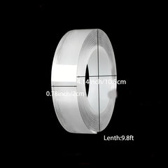 Reusable Double Sided Nano Tape - Strong & Traceless - Home, Office, Car