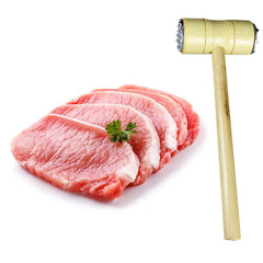 Dual-Sided Wooden Meat Hammer for Tenderizing