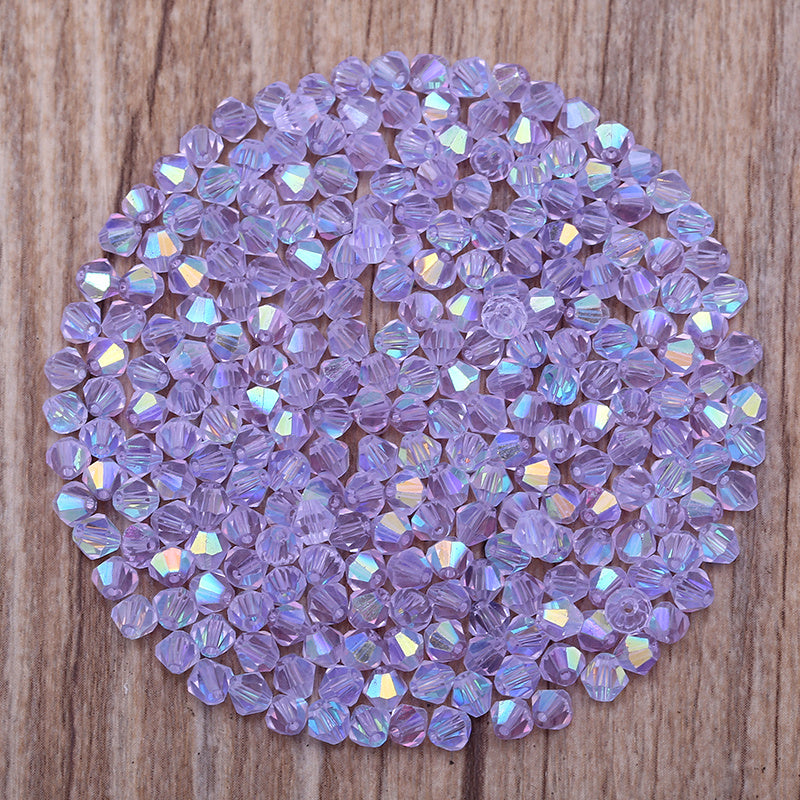 300pcs 4mm Bicone Crystal Beads for Jewelry Making 061 080