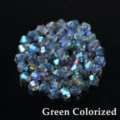 300pcs 4mm Bicone Crystal Beads for Jewelry Making 061 080