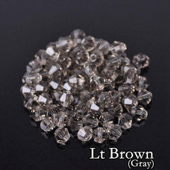 300pcs 4mm Bicone Crystal Loose Beads DIY Jewelry Making 101 120