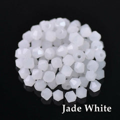 300pcs 4mm Bicone Crystal Loose Beads DIY Jewelry Making 101 120