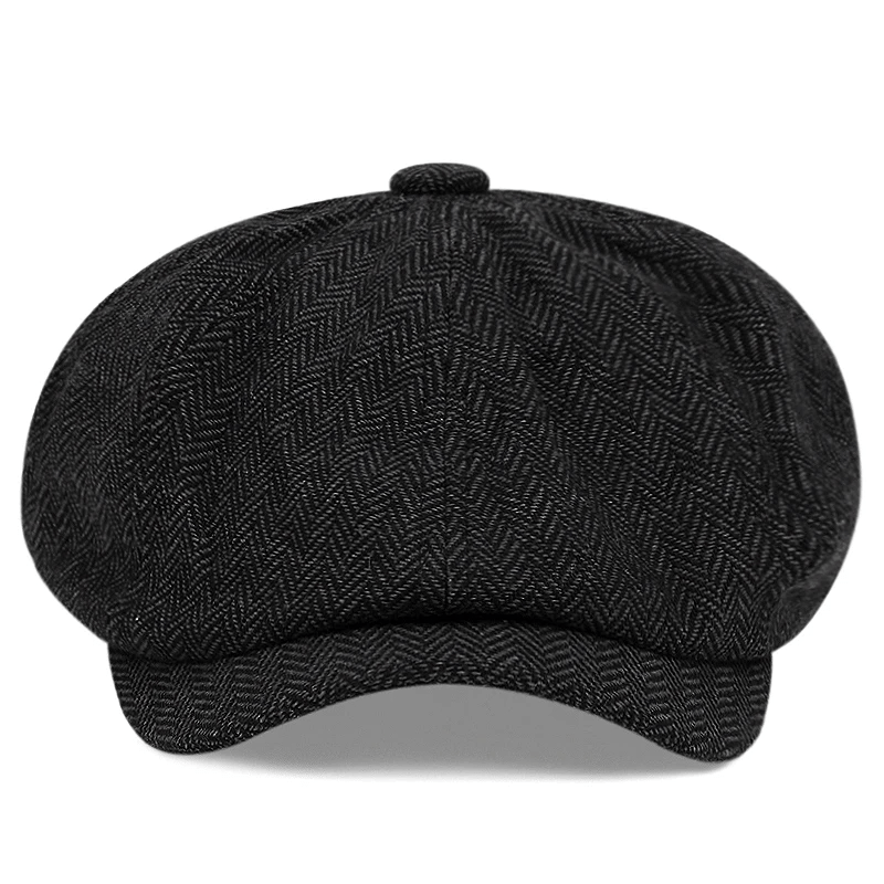 Spring Autumn Men's Retro Thin Beret Casual Hat