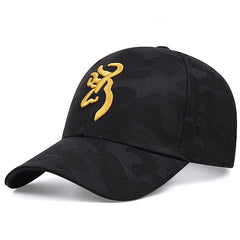 Cartoon Letter Embroidery Baseball Cap Solid Casual Sunscreen Sports Hat