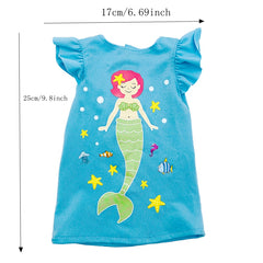 Doll Clothes Light Pattern Doll Dress Outfits for 45-72 cm Doll
