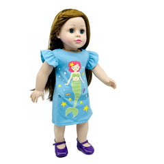Doll Clothes Light Pattern Doll Dress Outfits for 45-72 cm Doll