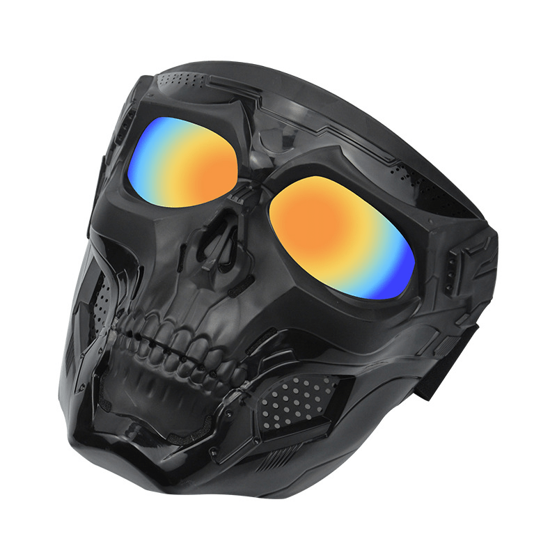 Paintball Motorcycle Off road Goggles Mask Halloween & Of The Dead Decorations