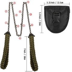 Pocket Chain Saw - Emergency Camping Survival Gear