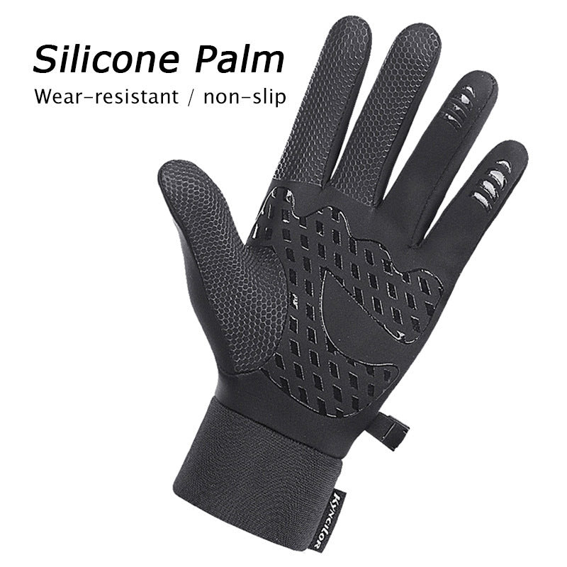 Winter Warm Waterproof Cycling Gloves for Men