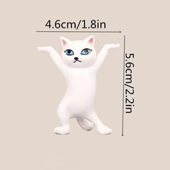 Enchanted Dancing Cat Pen Holder Toy - Home Desktop Ornament