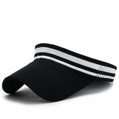 Women Solid Visor Hat Wide Brim Sunscreen Hats Summer Outdoor
