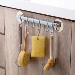 No Trace 6 Linked Hook Sticky Storage Hook for Towels