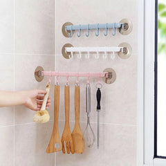 No Trace 6 Linked Hook Sticky Storage Hook for Towels