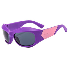 Y2K Wrap Around Sunglasses UV400 Sun Shades Glasses