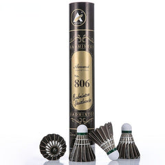 12pcs Goose Feather Badminton Shuttlecocks 77 76 Speed