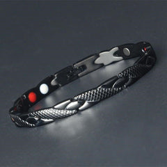 X-Type Magnetic Titanium Bracelet for Men