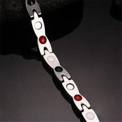 X-Type Magnetic Titanium Bracelet for Men