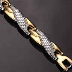 X-Type Magnetic Titanium Bracelet for Men