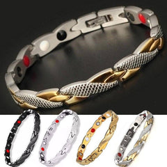 X-Type Magnetic Titanium Bracelet for Men