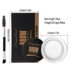 Smudge Proof Eyebrow Cream Pomade Styling Gel Natural Look