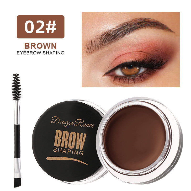 Smudge Proof Eyebrow Cream Pomade Styling Gel Natural Look