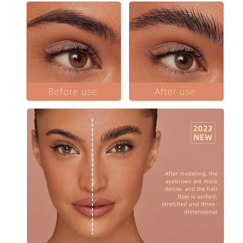 Smudge Proof Eyebrow Cream Pomade Styling Gel Natural Look