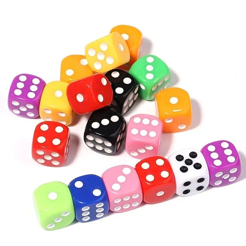 10pcs Mini Dice Set for Tabletop Games Math Teaching Enhance Your Experience