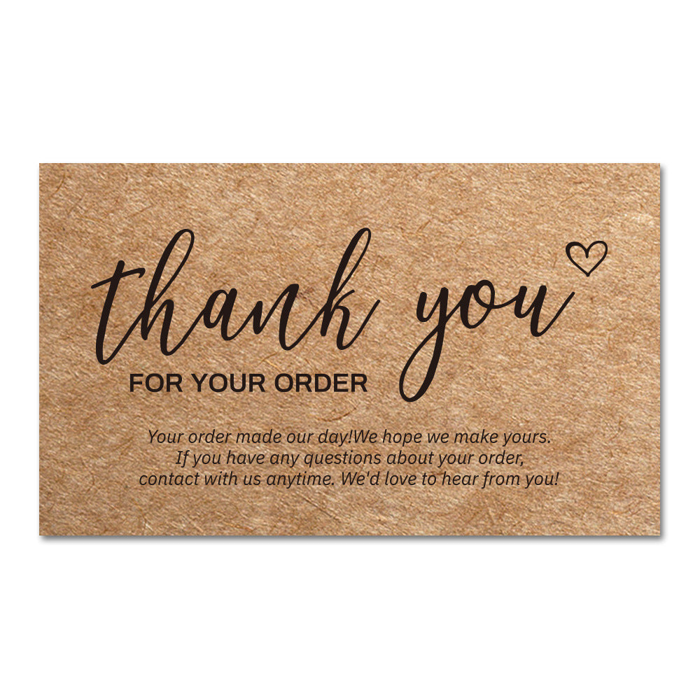 30pcs Thank You Cards for Small Business