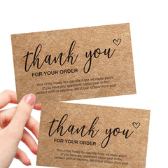 30pcs Thank You Cards for Small Business