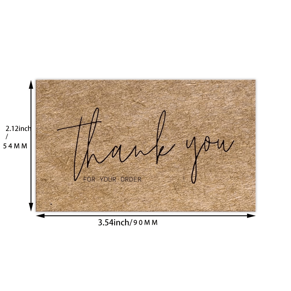 30pcs Thank You Cards for Small Business